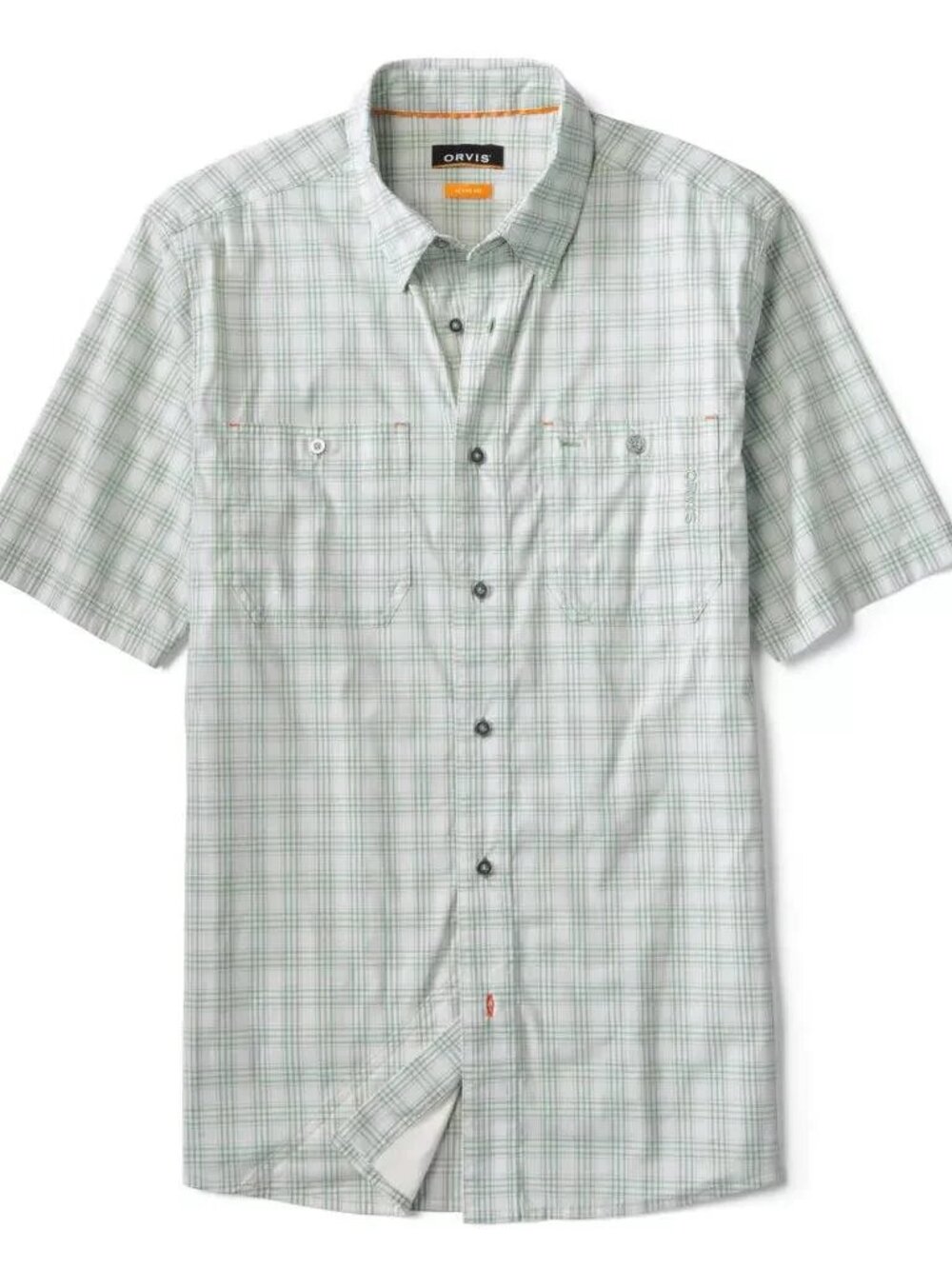 Orvis River Guide Short Sleeve Shirt EUC Size Large